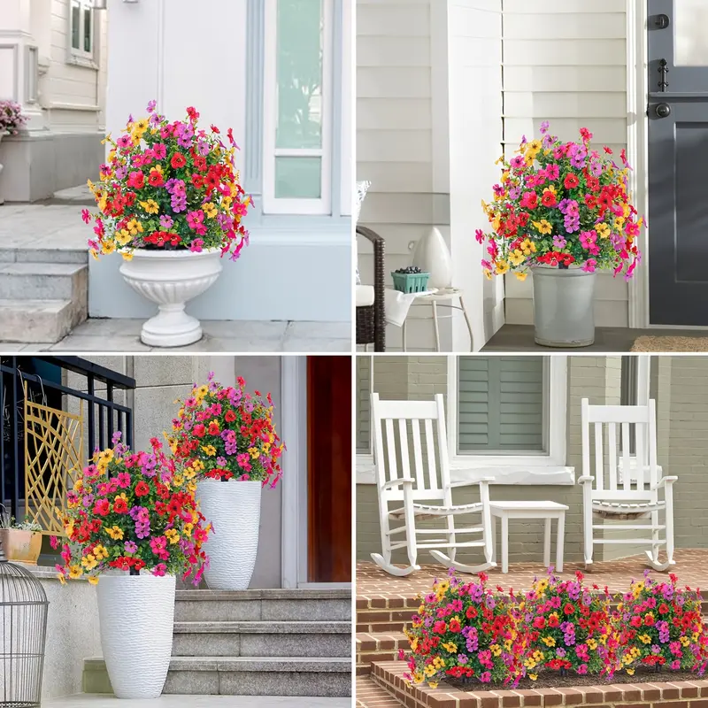 UP TO 49% OFF Artificial Violet for Outdoor Indoor Garden Home Decoration✨
