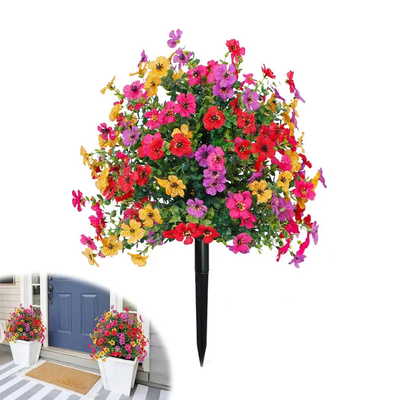 UP TO 49% OFF Artificial Violet for Outdoor Indoor Garden Home Decoration✨