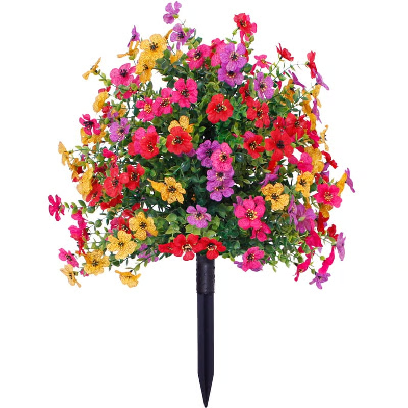UP TO 49% OFF Artificial Violet for Outdoor Indoor Garden Home Decoration✨