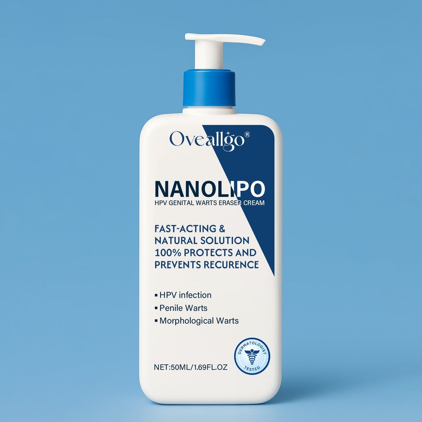 Oveallgo® NanoLipo HPV Genital Warts Eraser Cream PRO