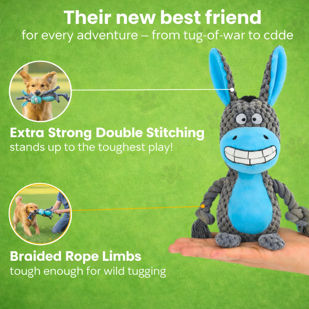Plush toys – developed with the 5-fold activity system.