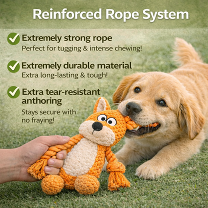 Plush toys – developed with the 5-fold activity system.