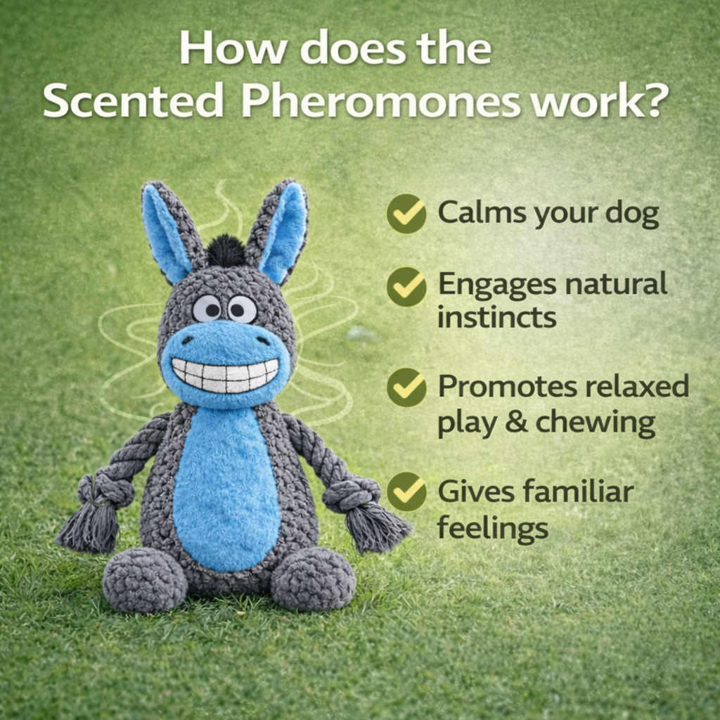 Plush toys – developed with the 5-fold activity system.