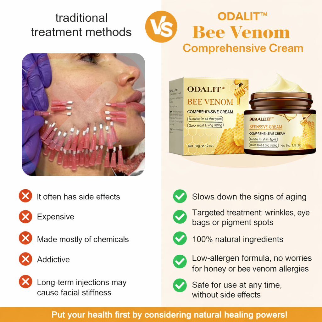 Made and Shipped from USA ✨ ODALIT™ Bee venom Comprehensive Cream 🔥 LAST DAY 80% OFF 💎💎